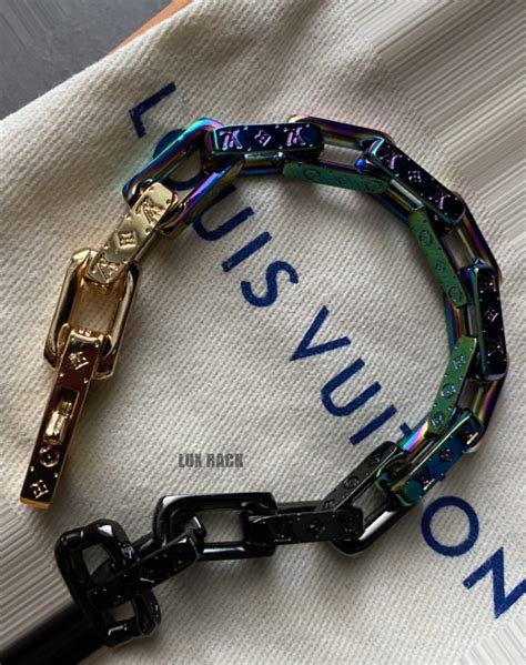 monogram lv chain bracelet|louis vuitton monogram sunrise bracelet.